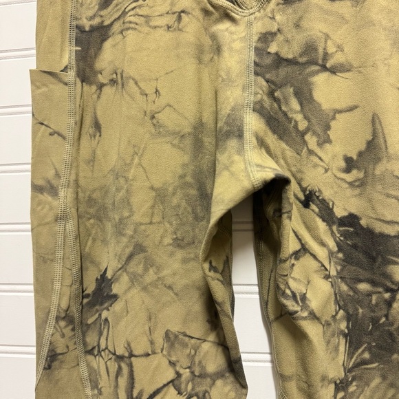Alphalete Cactus Green Alphalux 27” Force Legging High Rise Pocket sz M - Picture 9 of 14